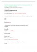 Backflow prevention assembly tester practice exam questions and accurate asnwers