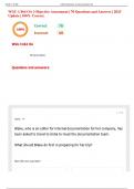 WGU C464 OA &vert; Objective Assessment &vert; 70 Questions and Answers &vert; 2025 Update &vert; 100&percnt; Correct&period;