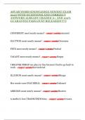 ASVAB WORD KNOWLEDGE NEWEST EXAM 2025 WITH QUESTIONS AND CORREECT ANSWERS ALREADY GRADED A&plus; AND 100&percnt; GUARANTEE PASS &lpar;JUST RELEASED&excl;&excl;&excl;&excl;&excl;&rpar;