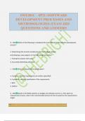 SWE201C - SP21 &lpar;SOFTWARE DEVELOPMENT PROCESSES AND METHODOLOGIES&rpar; EXAM 2025 QUESTIONS AND ANSWERS
