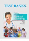 Pearson Comprehensive Medical Assisting &ndash; Administrative and Clinical Competencies Test Bank &lpar;Complete&rpar;
