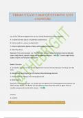 TREBS EXAM 5 2025 QUESTIONS AND ANSWERS