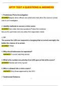 UPTP Test 4 &lpar;Latest 2025 &sol; 2026 Update&rpar; Questions and Verified Answers &vert; 100&percnt; Correct &vert; Grade A&plus;