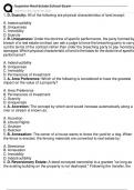 Superior Real Estate School Exam