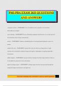 PMI-PBA EXAM 2025 QUESTIONS AND ANSWERS