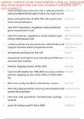 USPS 421 WINDOW CLERK EXAM &sol;WINDOW CLERK 421 USPS EXAM REAL EXAM QUESTIONS AND 100&percnt; CORRECT ANSWERS &sol;GET IT 100&percnt; CORRECT&excl;&excl;