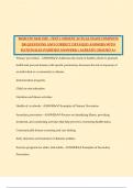 BSMCON NUR 2102 - TEST 1 NEWEST ACTUAL EXAM COMPLETE 200 QUESTIONS AND CORRECT DETAILED ANSWERS WITH RATIONALES &lpar;VERIFIED ANSWERS&rpar; &vert;ALREADY GRADED A&plus;