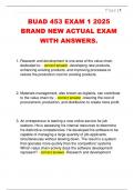 BUAD 453 EXAM 1 2025  BRAND NEW ACTUAL EXAM  WITH ANSWERS&period;
