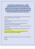TCFP OFFICER 1 PRACTICE TEST &ndash; TEXAS COMMISSION ON FIRE PROTECTION EXAM NEWEST 2025 TESTING ACTUAL EXAM WITH 150 QUESTIONS AND CORRECT DETAILED ANSWERS &lpar;VERIFIED ANSWERS&rpar; ALREADY GRADED A&plus;