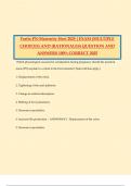 Fortis-PN-Maternity Hesi 2025 &vert;EXAM &lpar;MULTIPLE CHOICES&rpar; AND &lpar;RATIONALES&rpar; QUESTION AND ANSWERS 100&percnt; CORRECT 2025