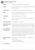  Prep ISYE 6644 Midterm 2 test bank and study guide A grade