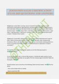 ZOOM INFO SALES CERTIFICATION EXAM 2025 QUESTIONS AND ANSWERS