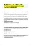 HESI Module 6 Safety AND Infection Control &lbrack;NEW 2025&sol;2026 UPDATE&rsqb; ALL COMPREHENSIVE QUESTIONS AND A DETAILED BREAKDOWN OF ALL ANSWERS EXAM &vert; COMPLETE TEST SOLUTION &vert; PASSED & REWORDED FOR ORIGINALITY GRADE A&plus; &vert; BRAND NEW&excl;&excl;&excl;