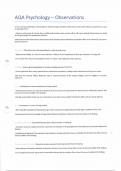 Research methods second half of summary sheets&period;