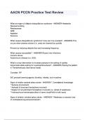 AACN PCCN Practice Test Review 2025 Questions with Correct Answers&colon; 100&percnt; TRUSTED Complete&comma; trusted solutions and explanations&period;