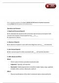 NR548 Weeks 5-6 EXAM 3 STUDYGUIDE ACTUAL EXAM FOR PSYCHIATRIC ASSESSMENT MULTIPLE CHOICE QUESTIONS AND ANSWERS LATEST UPDATES 2025&sol;2026 WITH CORRECT ANSWERS 100&percnt;