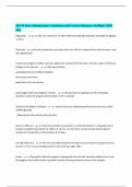 DCF 40 hour training Exam &vert; Questions with Correct Answers&vert; Verified&vert; 100&percnt; Pass