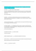 EXAMS BUNDLE&colon;&colon;&colon;&colon;DCF Child Care 40 Hour Certification&vert; Questions with Correct Answers &vert; Verified &vert; 100&percnt; Pass