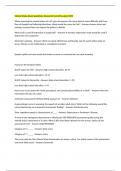 Mental Status Exam Questions Answered Correctly Latest 2025