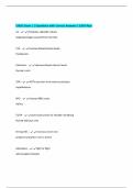 ENDO Exam 1 &vert; Questions with Correct Answers &vert; 100&percnt; Pass