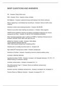 BAEP QUESTIONS AND ANSWERS
