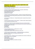 ABQAURP TEST PAPER 2025&sol;2026 QUESTIONS AND SOLUTIONS GRADED A&plus;