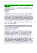 ADC TEST PAPER 2025&sol;2026 QUESTIONS AND SOLUTIONS GRADED A&plus;