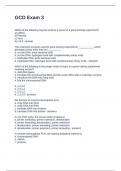 GCD Exam 3 Questions and Answers 2025