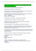 CWCM EXAMINATION TEST 2025&sol;2026 QUESTIONS AND SOLUTIONS GRADED A&plus;