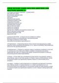 CWCM REVISION EXAMS 2025&sol;2026 QUESTIONS AND SOLUTIONS GRADED A&plus;