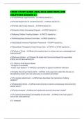 CWCM STUDY GUIDE 2025&sol;2026 QUESTIONS AND SOLUTIONS GRADED A&plus;