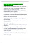 CWCM TEST PAPER 2025&sol;2026 QUESTIONS AND SOLUTIONS GRADED A&plus;