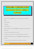 SITECORE 9 CERTIFICATION QUESTIONS WITH CORRECT ANSWERS
