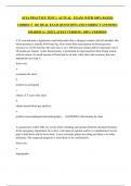 ATLS PRACTICE TEST 1  ACTUAL   EXAM  WITH 100&percnt; RATED CORRECT  140  REAL EXAM QUESTIONS AND CORRECT ANSWERS&vert; GRADED A&plus; &vert;2025 LATEST VERSION &vert; 100&percnt; VERIFIED