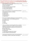 NIFA PERIOPERATIVE EXAM ACTUAL EXAM QUESTIONS AND CORRECT DETAILED ANSWERS WITH RATIONALES &lpar;VERIFIED ANSWERS&rpar; &vert;ALREADY GRADED A&plus;