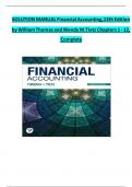 Solution Manual For Financial Accounting&comma; 13th Edition by C William Thomas and Wendy M&period; Tietz Verified Chapters 1 - 12&comma; Complete Newest Version