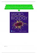 Test Bank for Microbiology with Diseases by Body System&comma; 5th Edition &lpar;LATEST&rpar; by Bauman&lpar;2017&rpar;&comma; All Chapters&lpar;1-26&rpar;&vert;With Expert Verified Answers&vert; GRADE A&plus;