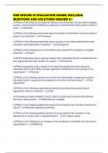 FIRE OFFICER III EVALUATION EXAMS 2025&sol;2026 QUESTIONS AND SOLUTIONS GRADED A&plus;
