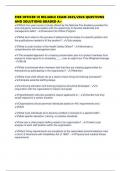 FIRE OFFICER III RELIABLE EXAM 2025&sol;2026 QUESTIONS AND SOLUTIONS GRADED A&plus;