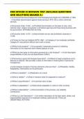 FIRE OFFICER III REVISION TEST 2025&sol;2026 QUESTIONS AND SOLUTIONS GRADED A&plus;