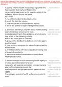 NGN ATI RN COMMUNITY HEALTH PROCTORED EXAM  2025 WITH ALL VERSIONS ACTUAL EXAM QUESTIONS AND CORRECT DETAILED ANSWERS WITH RATIONALES &lpar;VERIFIED ANSWERS&rpar; &vert;ALREADY GRADED A&plus;