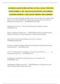  ILLINOIS CLASS D WATER LICENSE  ACTUAL   EXAM   WITH 100&percnt; RATED CORRECT  150&plus;  REAL EXAM QUESTIONS AND CORRECT ANSWERS&vert; GRADED A&plus; &vert;2025 LATEST VERSION &vert; 100&percnt; VERIFIED