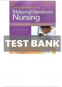 Test Bank for Davis Advantage for Maternal-Newborn Nursing Critical Components of Nursing Care 4th Edition&comma; Roberta Durham&comma; Linda Chapman 9781719645737 &lpar;Complete 19 Chapters&rpar;