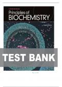 Test Bank For Lehninger Principles of Biochemistry 8th Edition By David L&period; Nelson&semi; Michael M&period; Cox &vert; 9781319228002 &vert; &vert; Chapter 1-28 &vert; All Chapters with Answers