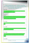 C790 Nursing Informatics &lpar;WGU&rpar; Questions  with  Correct Answers  for a Specific Exam Mail  supergrades12&commat;gmail&period;com