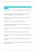 HIMT 2267 &ndash; Final Exam &vert; Questions with Correct Answers &vert; Verified &vert; 100&percnt; Pass