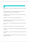 HIMT 2267 &ndash; Final Exam &vert; Questions with Correct Answers &vert; 100&percnt; Pass