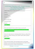 CATA Exam Questions with  Correct Answers   for a Specific Exam Mail  supergrades12&commat;gmail&period;com 