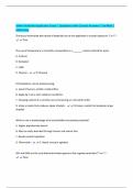 Idaho Pesticide Applicator Exam &vert; Questions with Correct Answers &vert; Verified &vert; 100&percnt; Pass