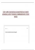 CESP- ASPE EXAM 202526 &vert;GUARANTEED ACCURATE ANSWERS &vert;LATEST VERSION &vert;COMPREHENSIVE STUDY NOTES
